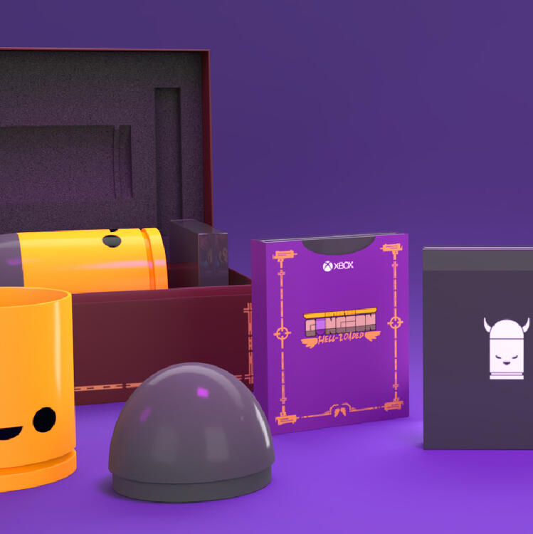 Packing Design - Enter the Gungeon Hell-Loaded DLC